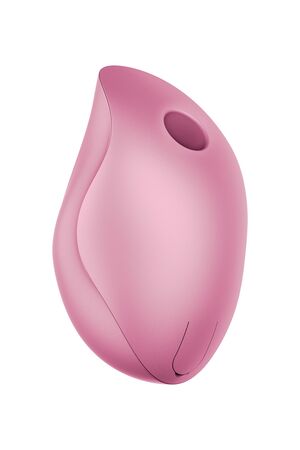 Розовый стимулятор с воздушным импульсом Delicia